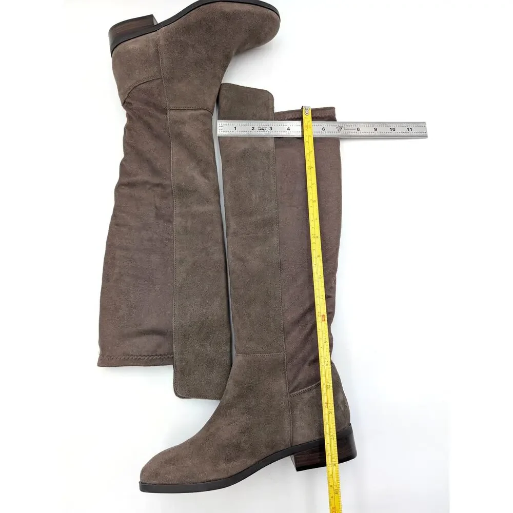 Lucky Brand Calypso Over the Knee Boots Women's Cappuccino Size US6M EU36.5